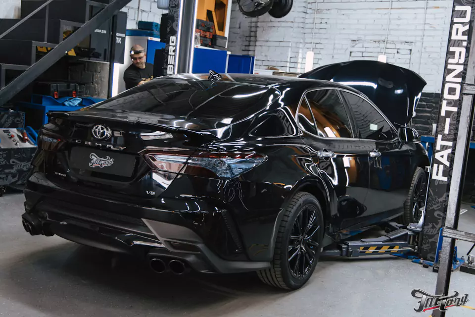 Провели техническое обслуживание Toyota Camry